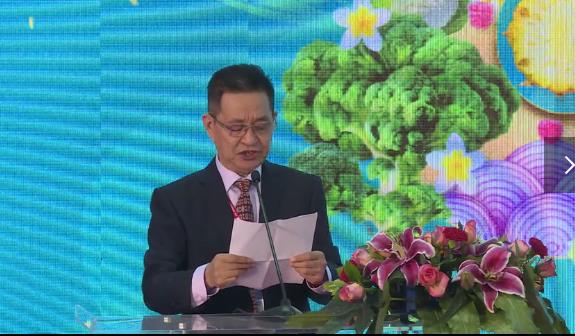 深圳市農產品國際流通協會會長王昌龍會長開幕式致辭