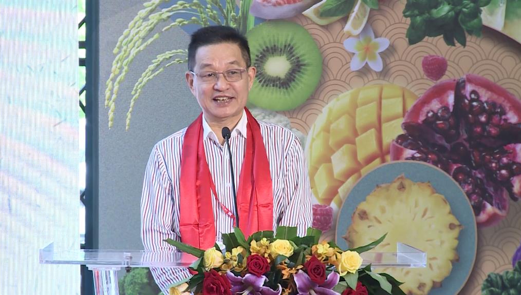 深圳市農產品國際流通協會會長王昌龍會長環江研討會致辭
